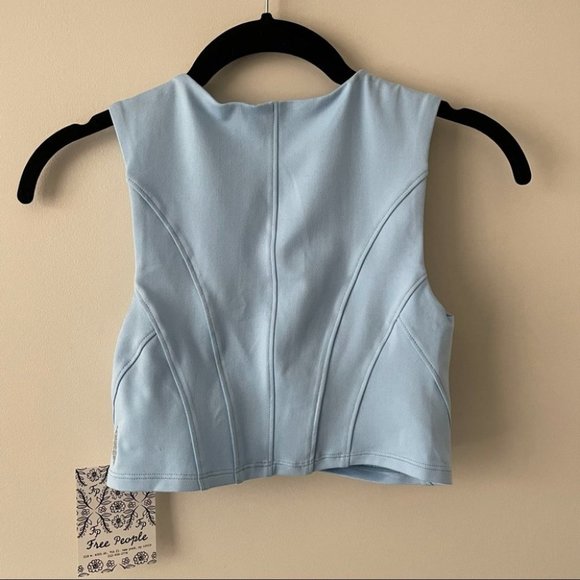 ANTHRO Free People Blue Movement Cami XS - Picture 3 of 7